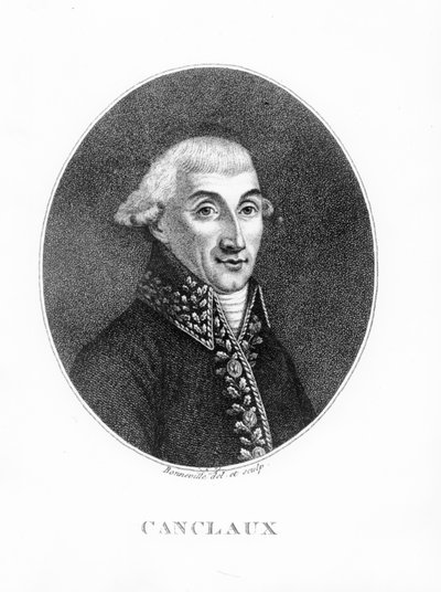 Jean Baptiste Camille de Canclaux by Francois Bonneville
